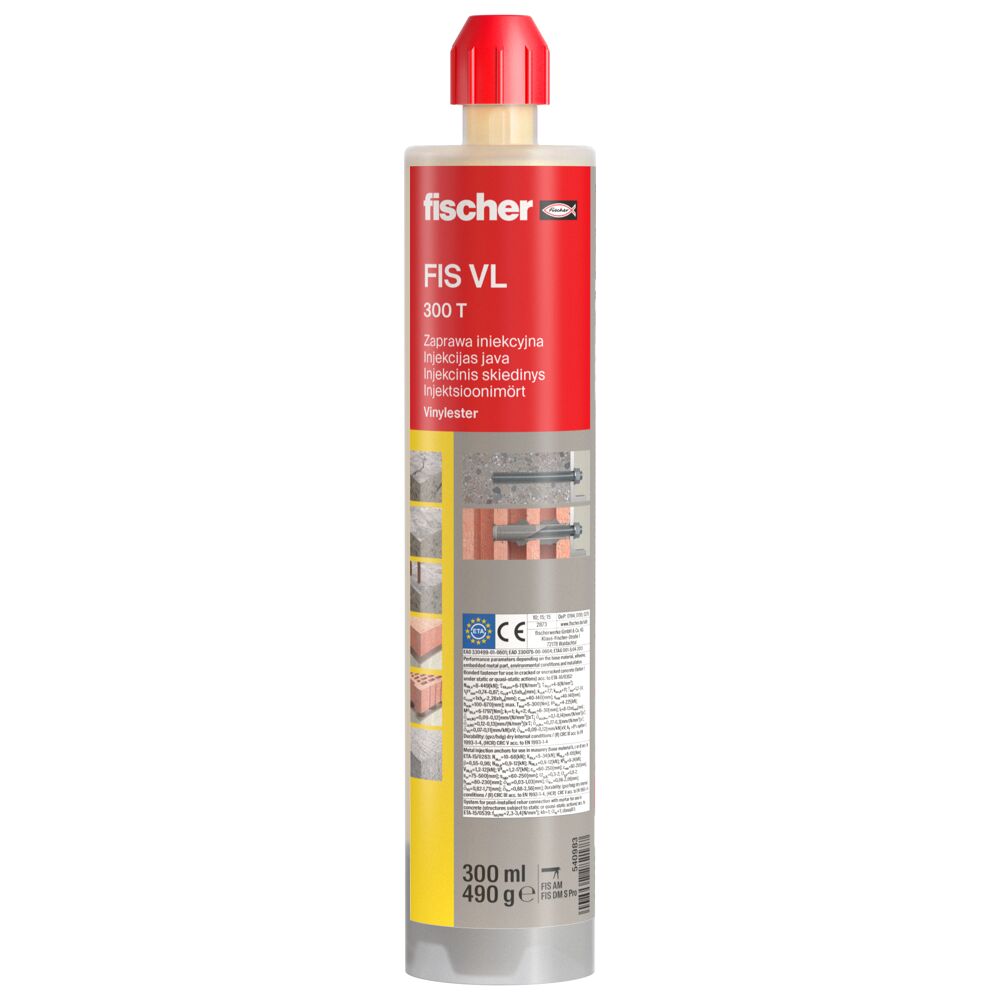 fischer injection mortar FIS VL 300 T