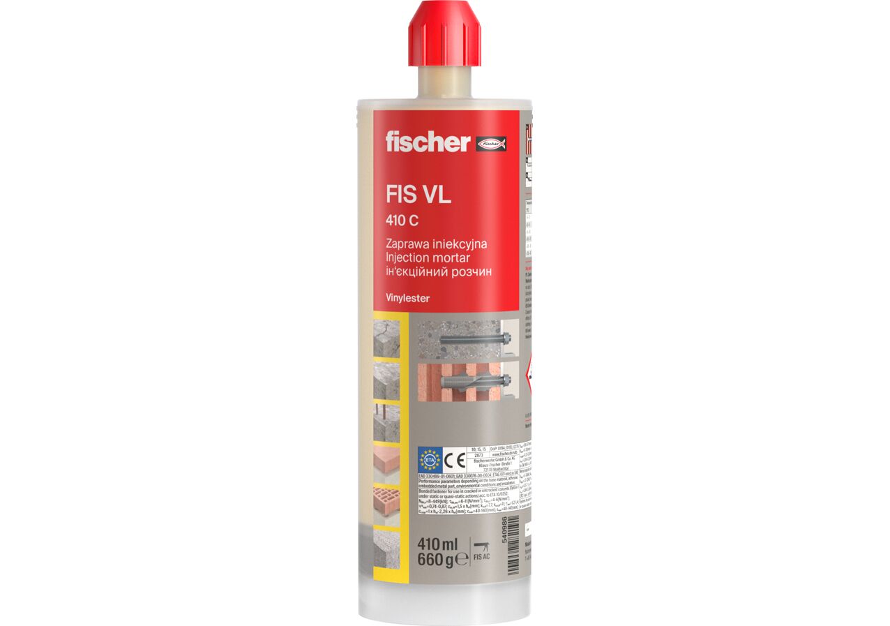 fischer injection mortar FIS VL 410 C