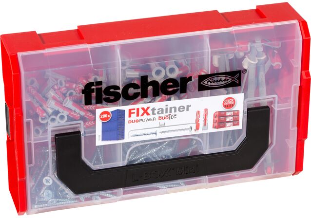 Product Picture: "fischer FixTainer - DuoPower/DuoTec + screws (200)"