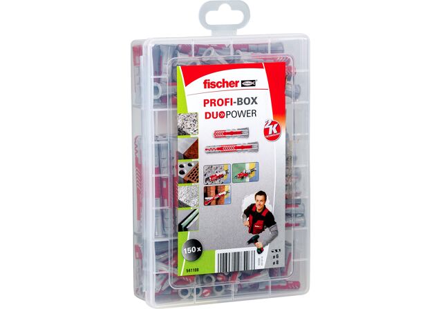 Produktbild: "fischer Profi-Box DuoPower kurz/lang (150 Teile)"