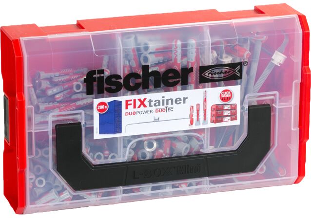 Produktbild: "fischer FixTainer - DuoPower kurz/lang + DuoTec (200 Teile)"