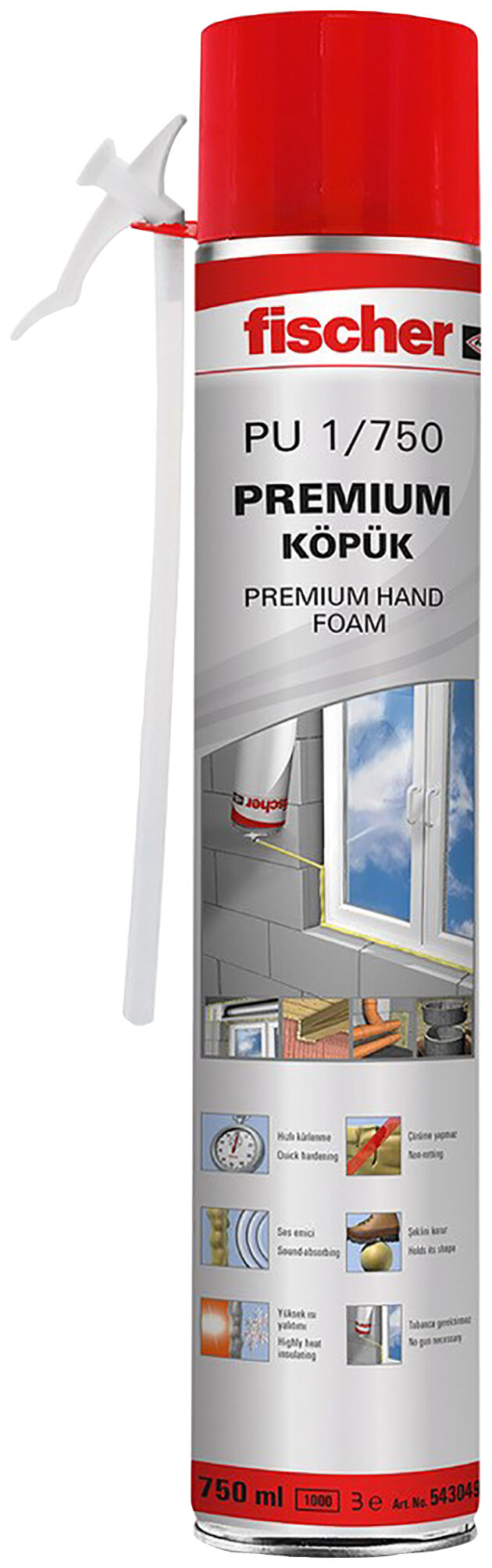 Product Picture: "fischer Dolgu köpüğü PU 1/750 B3"