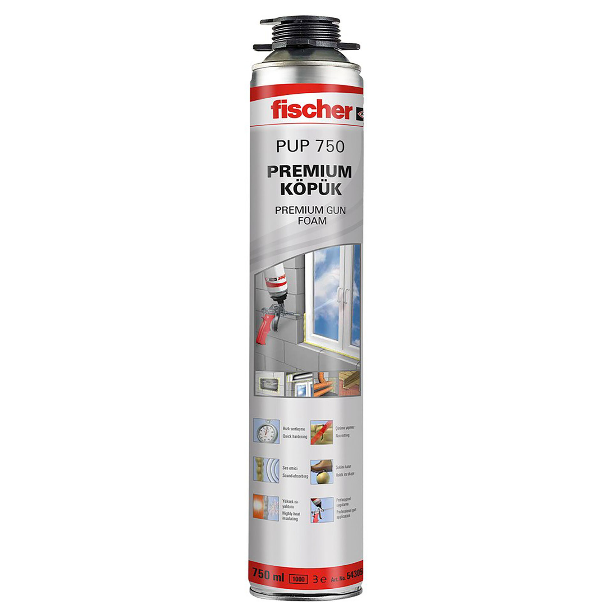 Product Picture: "fischer Dolgu köpüğü PUP 750 B3"