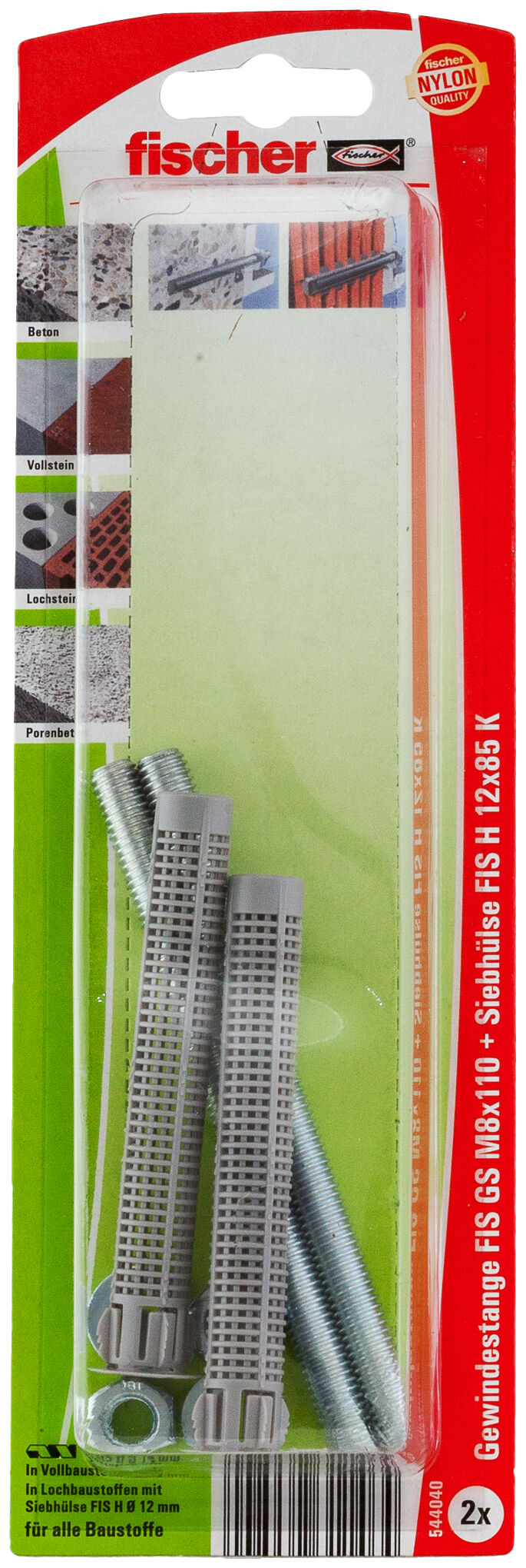 Verpackung: "fischer FIS Set M8"