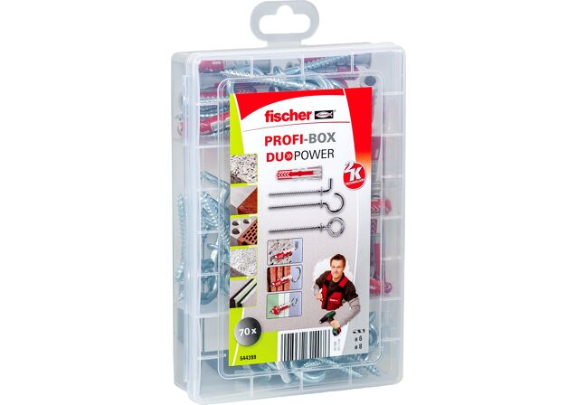 Product Picture: "fischer Profi-Box DuoPower pluggen met haken"
