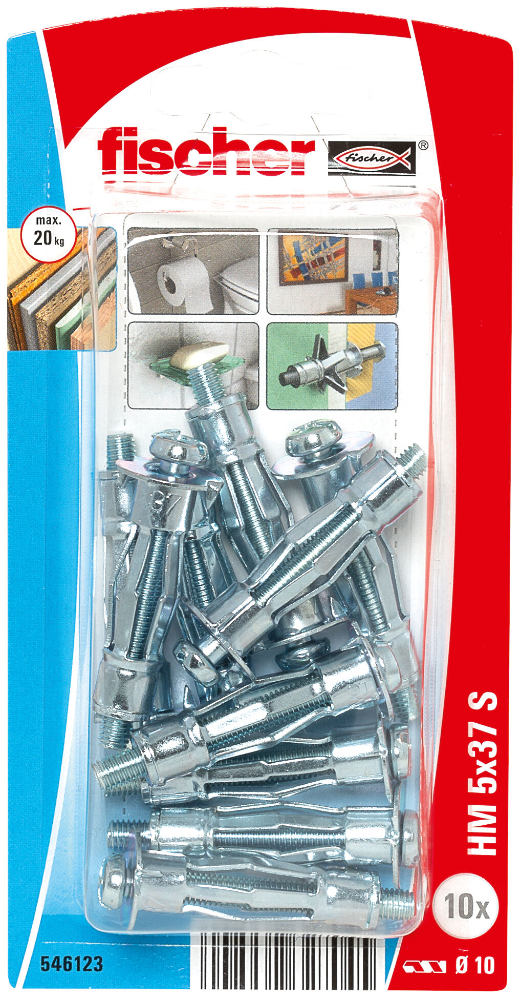 Packaging: "fischer HM 5 x 37 S BP K NV"