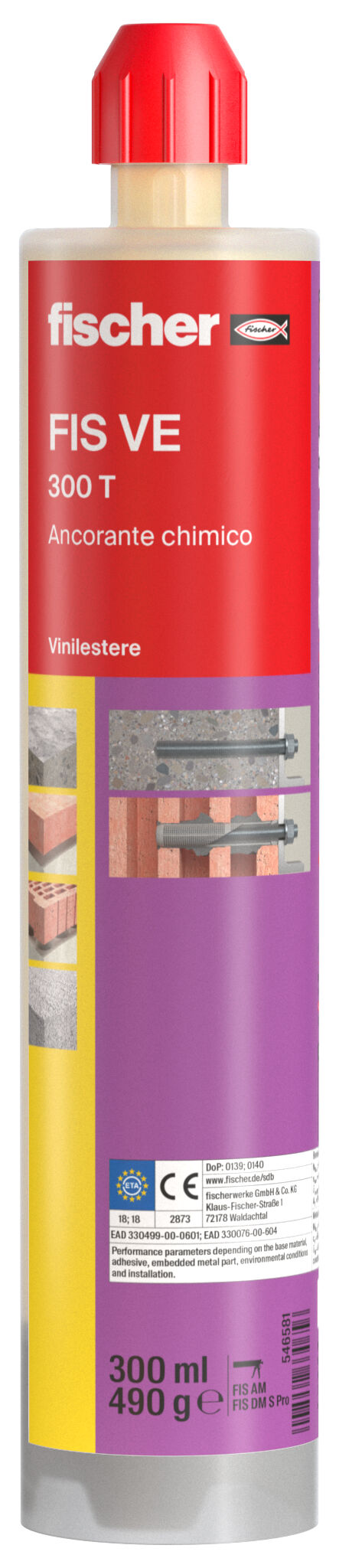 Foto Prodotto: "FIS VE 300 T ancorante chimico"