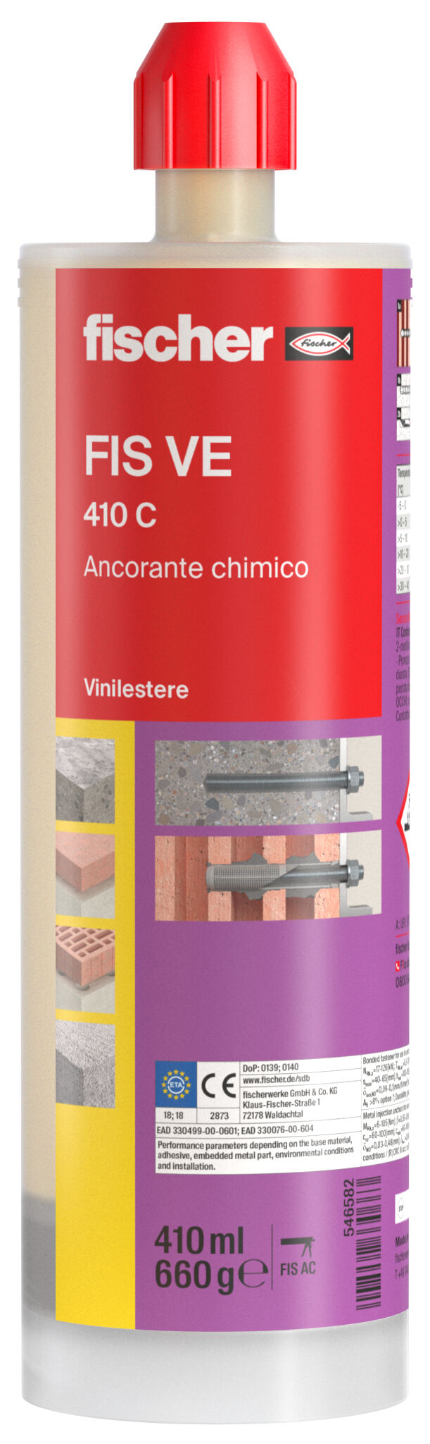 Foto Prodotto: "FIS VE 410 C ancorante chimico"