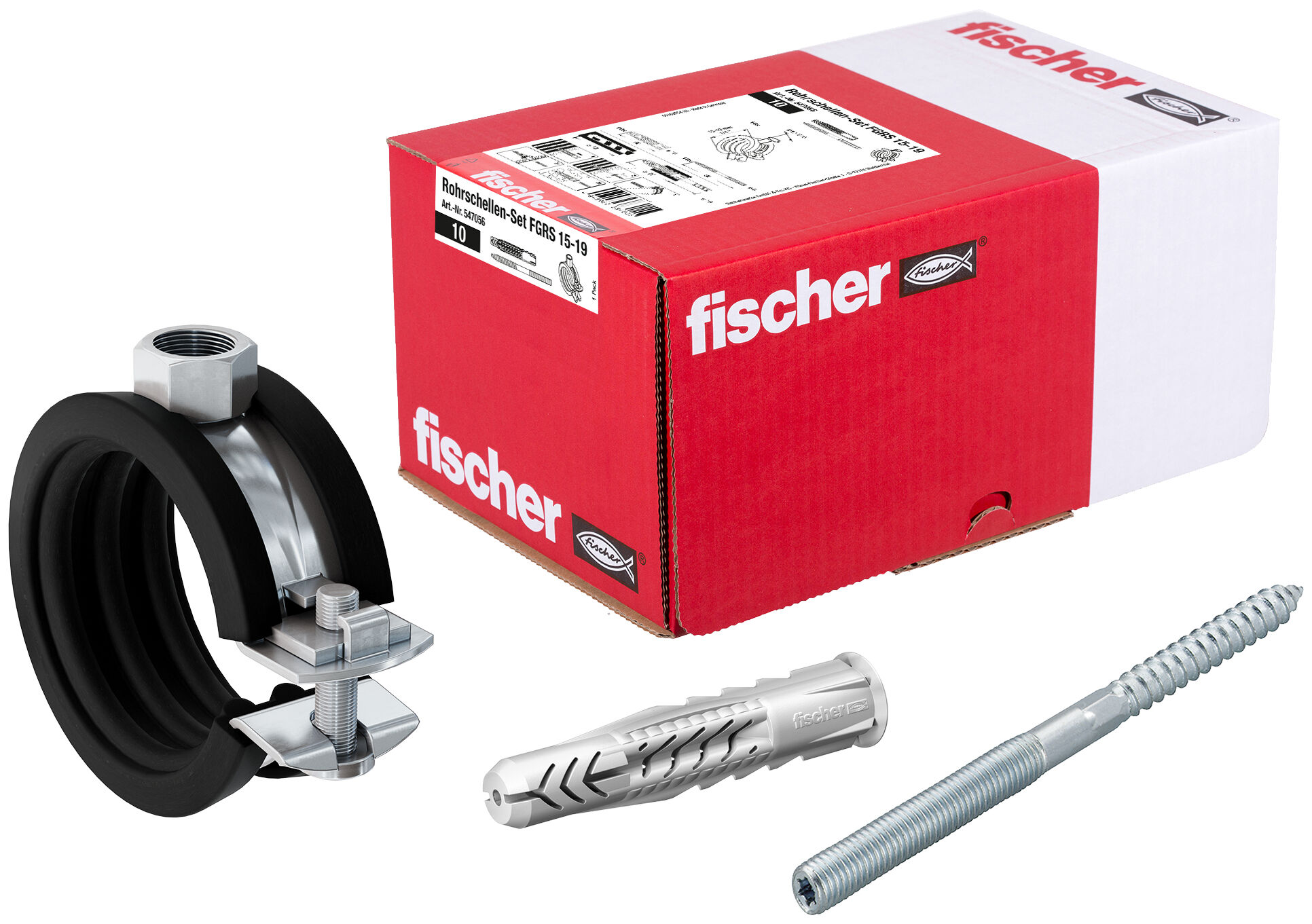 Produktbild: "fischer FGRS Rohrschellen-Set 15 - 19 gvz"