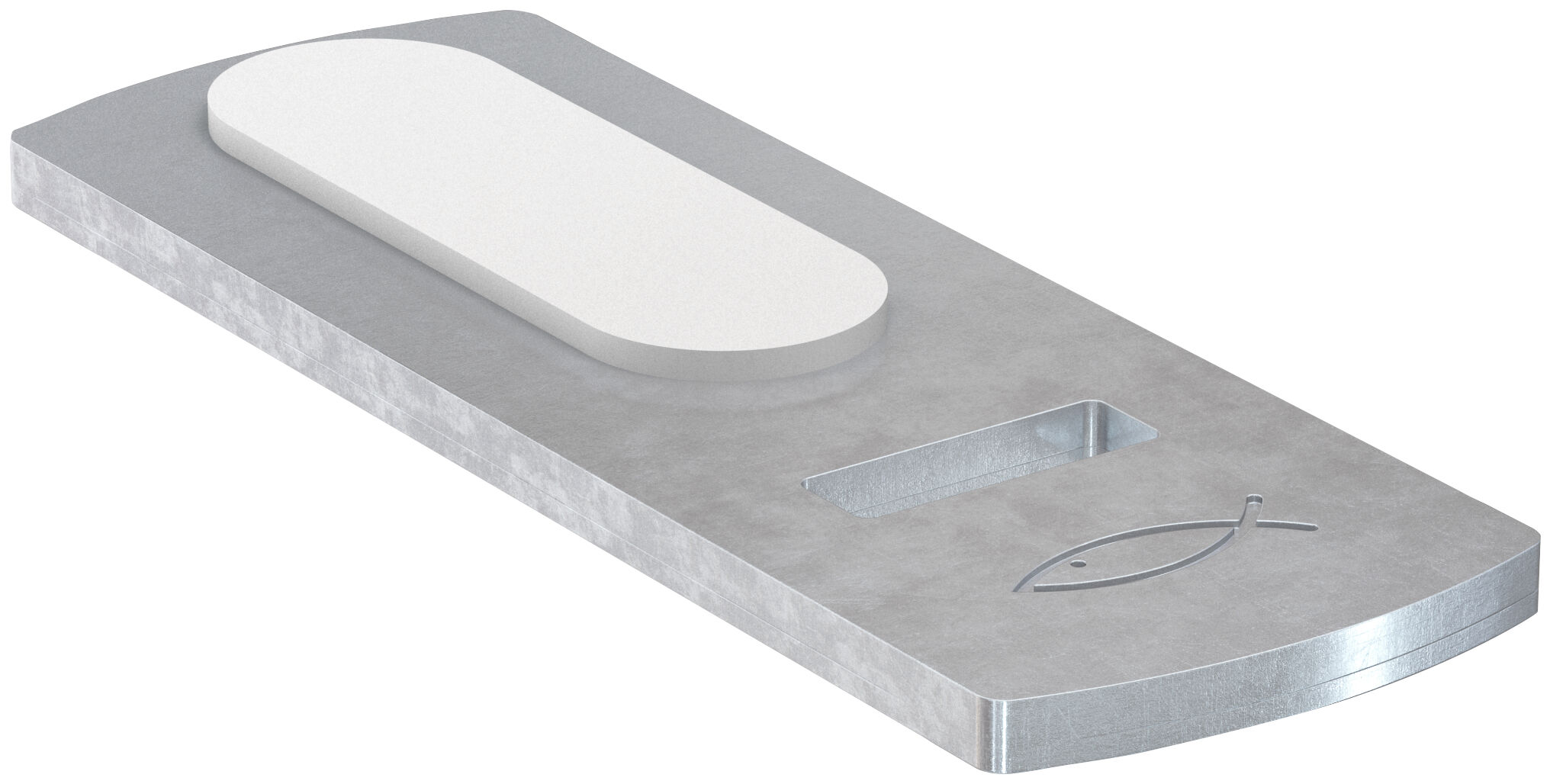 Product Picture: "fischer pipe shoe sliding plate FMFS SP"