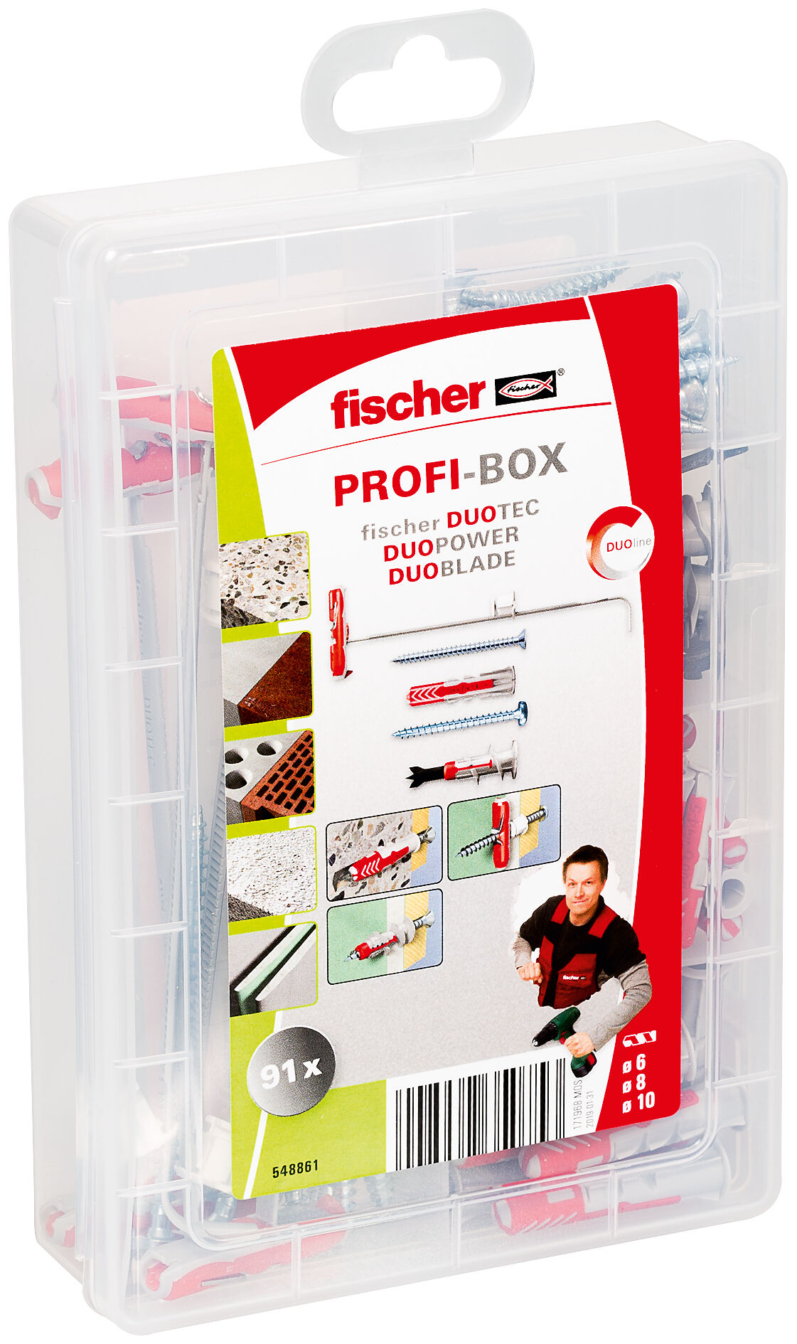 Product Picture: "fischer Profi-Box DuoLine + Screws"