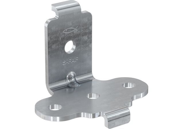 Product Picture: "fischer 90° angle connector S-FAF electro zinc-plated"