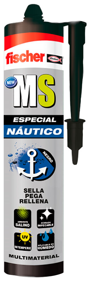 Product Picture: "Polímero MS Náutico Negro - 290 ml"