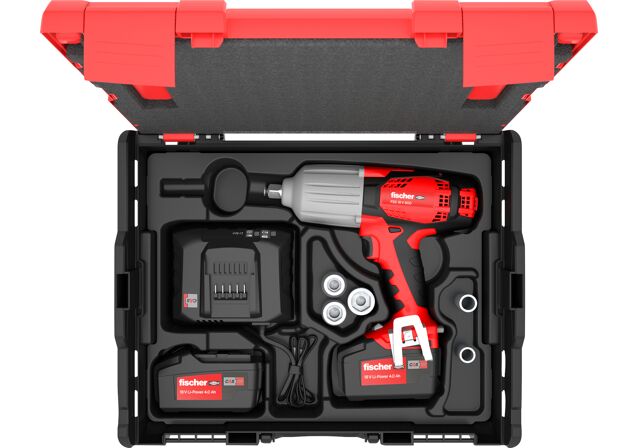 Product Picture: "fischer Cordless impact wrench FSS 18V 600 - Set 4"