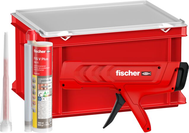 Product Picture: "fischer FIS V Plus 360 S Promo box met gratis injectiepistool"