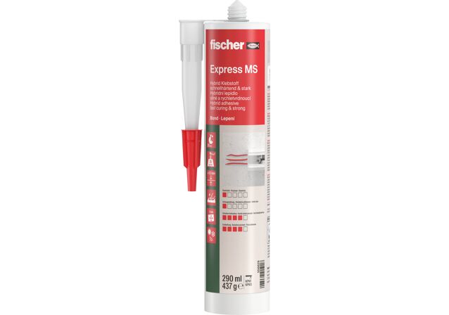 Product Picture: "fischer hybrid-adhesive Express MS white 290 ml"