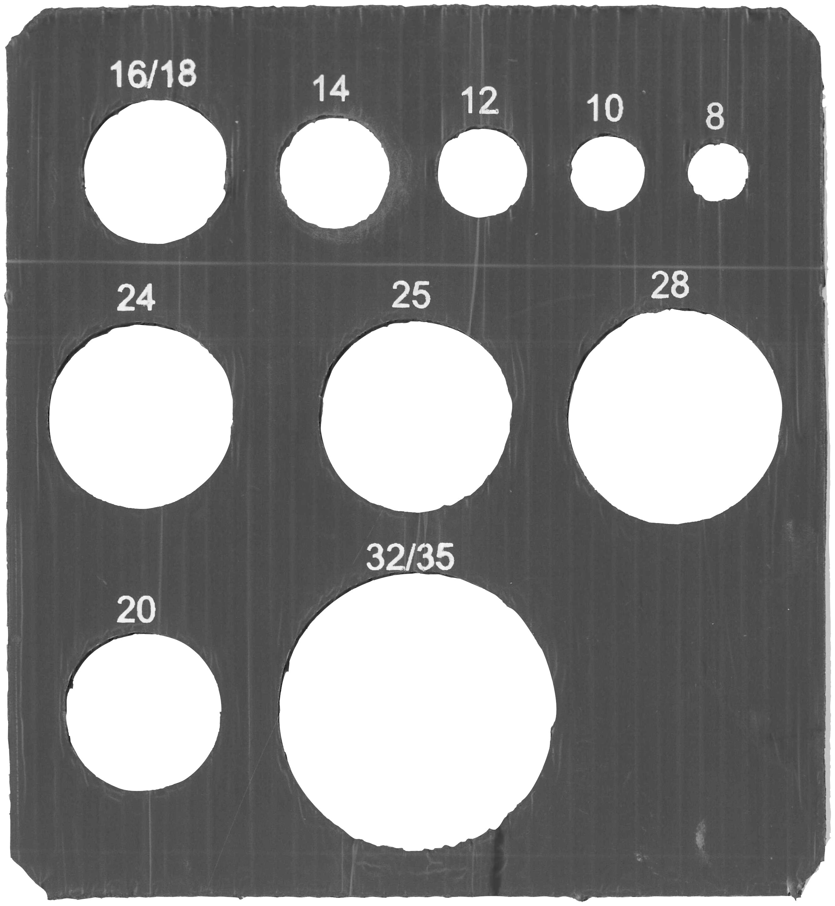 Product Picture: "Brush controle template"