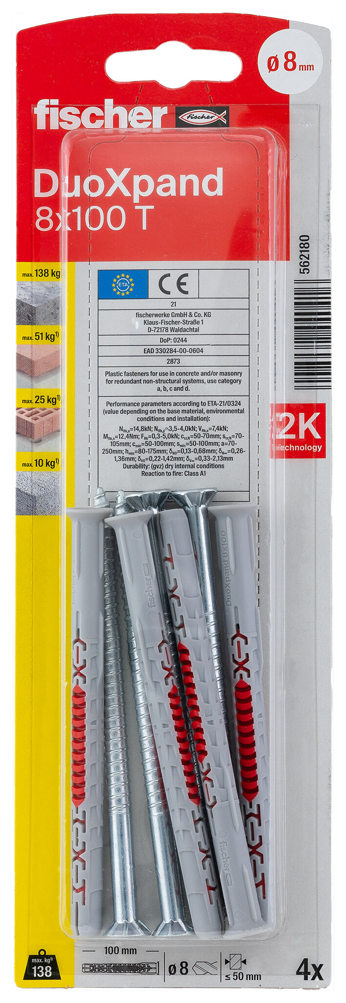 Confezione: "DuoXpand 8x100 T K"