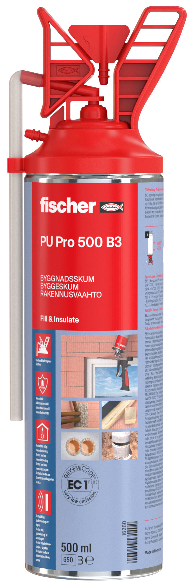 Product Picture: "fischer Hurtigherdende fugeskum PU 1/500 B3"