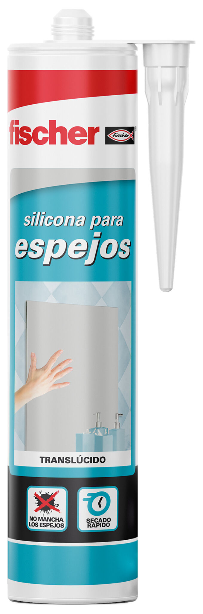 Product Picture: "Silicona para espejos transparente"