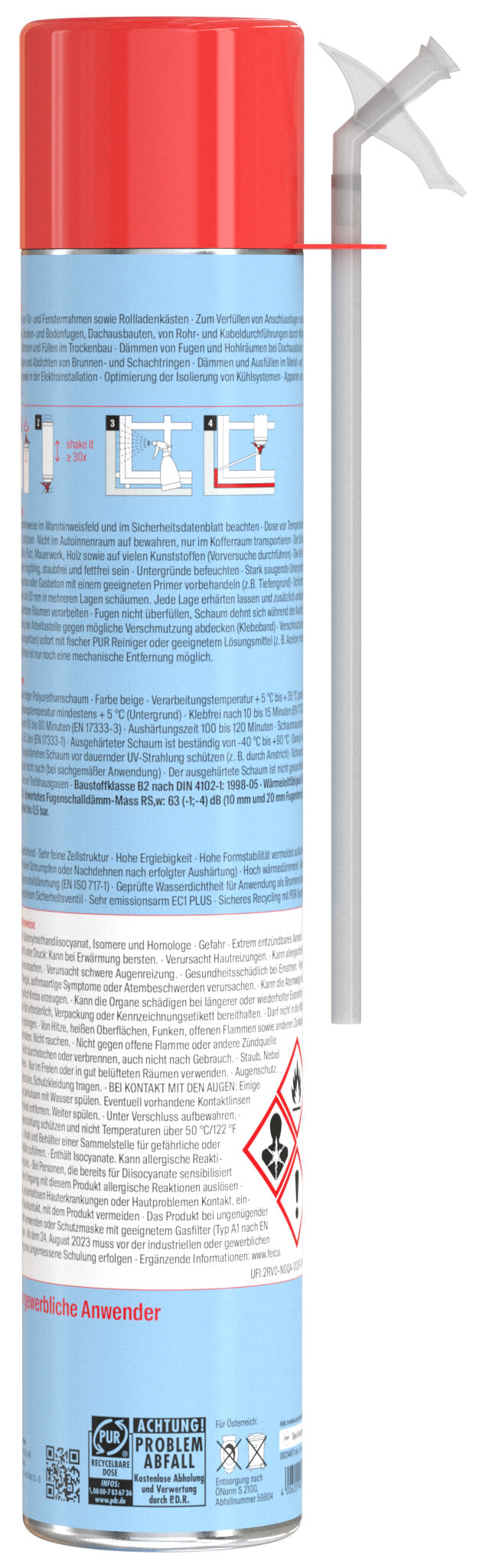 Product Picture: "fischer rapid installation foam PU S 750 B2 professional"