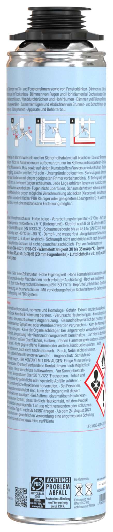 Product Picture: "fischer gun foam PUP S 750 B2"