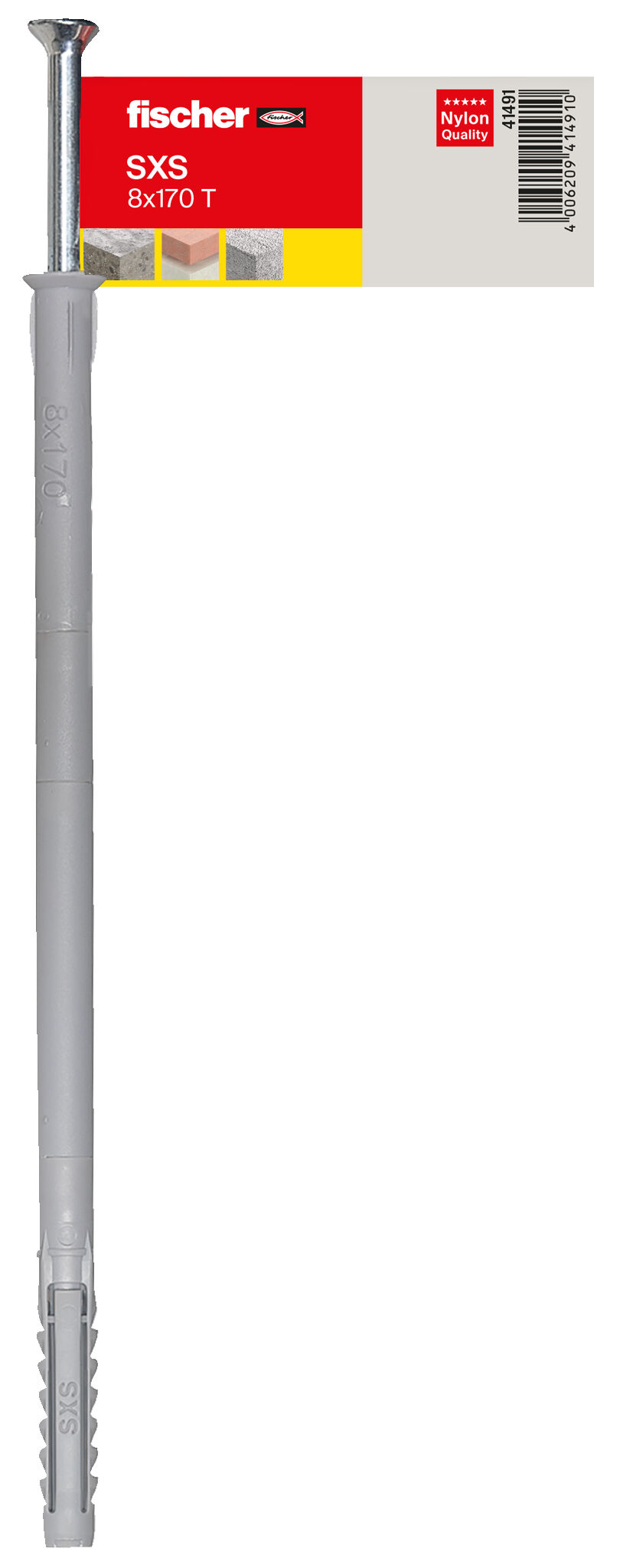 Product Picture: "fischer Frame fixing SXS 8 x 170 T E item pricing"