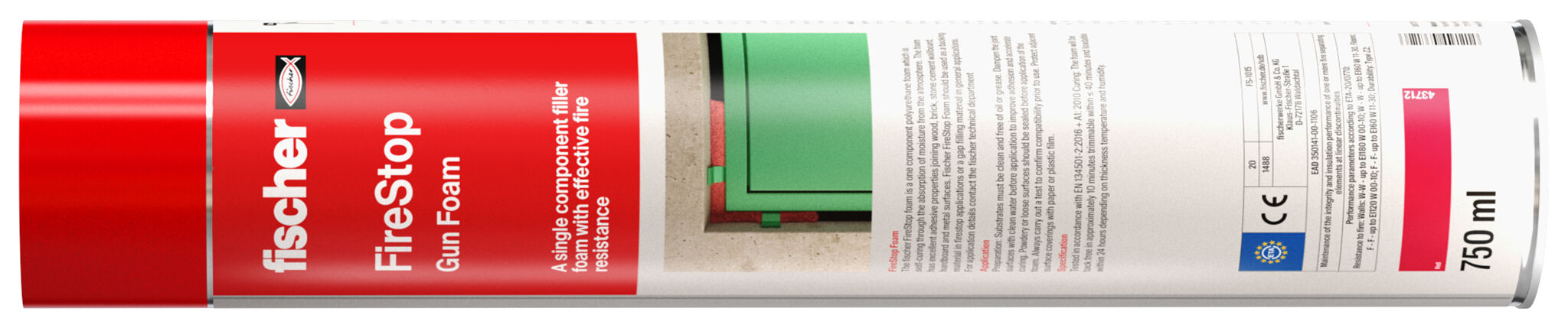 Product Picture: "fischer FireStop Gun Foam"