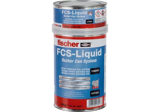 Εικόνα προϊόντος: "fischer FCS Υγρή εποξειδική ρητίνη 2 συστατικών"