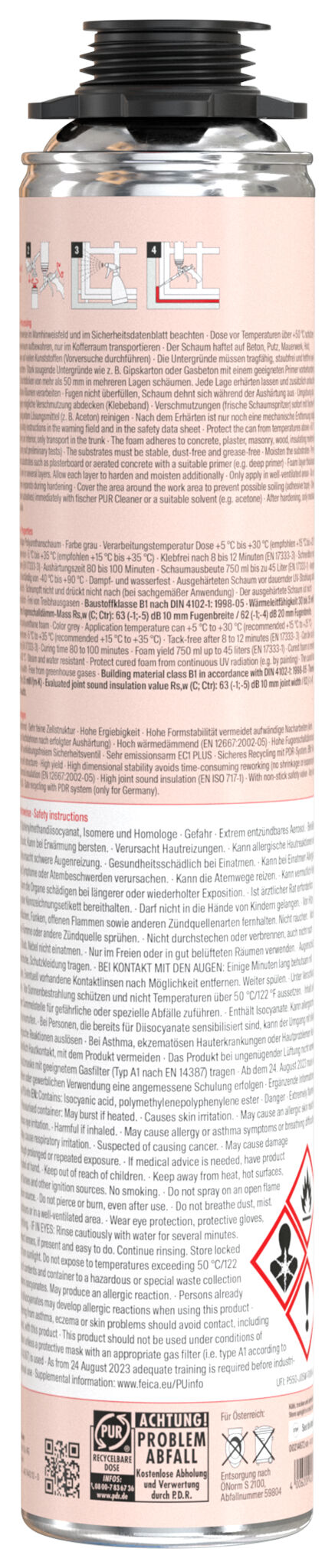 Product Picture: "fischer gun foam PUP B1 750"