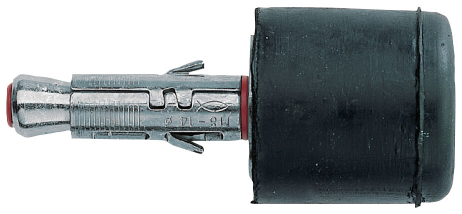 Foto Prodotto: "SLM 8 Ancorante metallico con corpo espandente con paracolpo bianco"