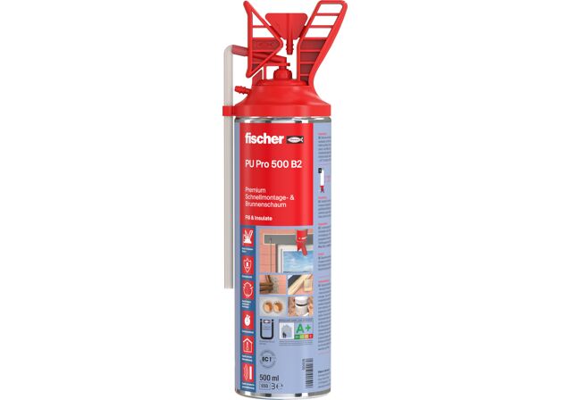 Produktbild: "fischer Premium Schnellmontage- & Brunnenschaum PU Pro 500 B2"