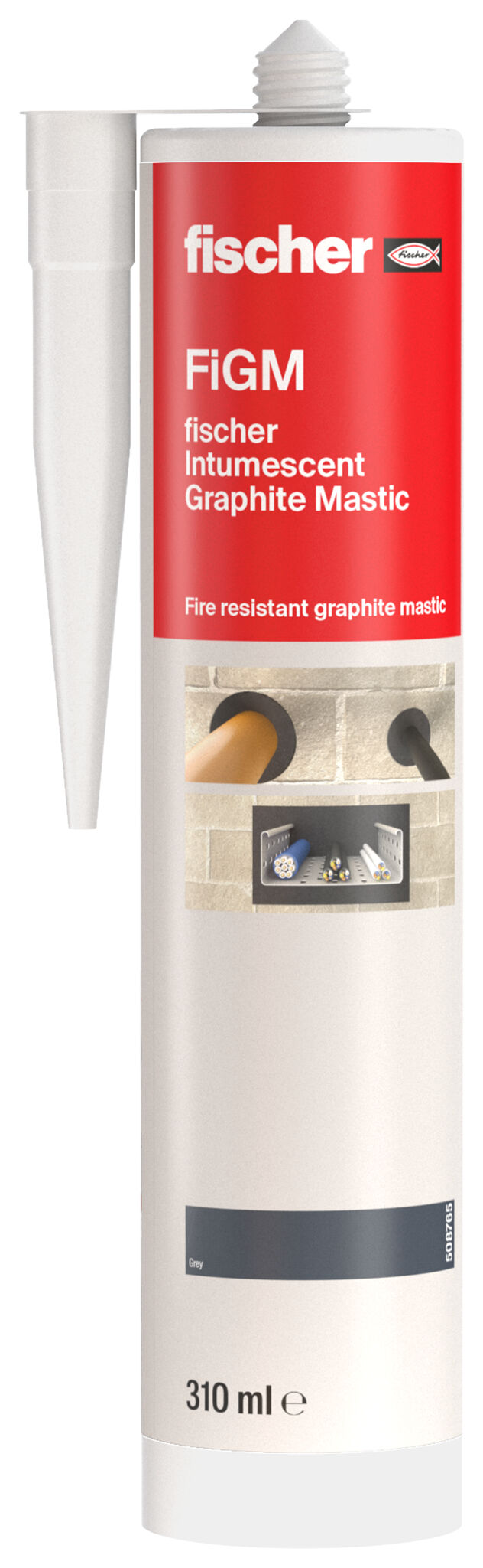 Product Category Picture: "Intumescent Graphite Mastic FiGM"