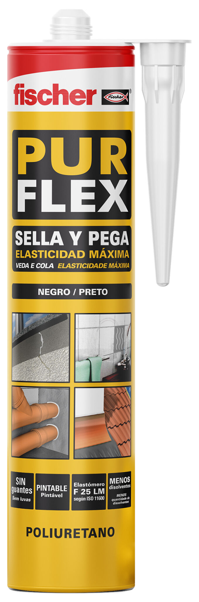 Product Picture: "Purflex negro (300 ml)"