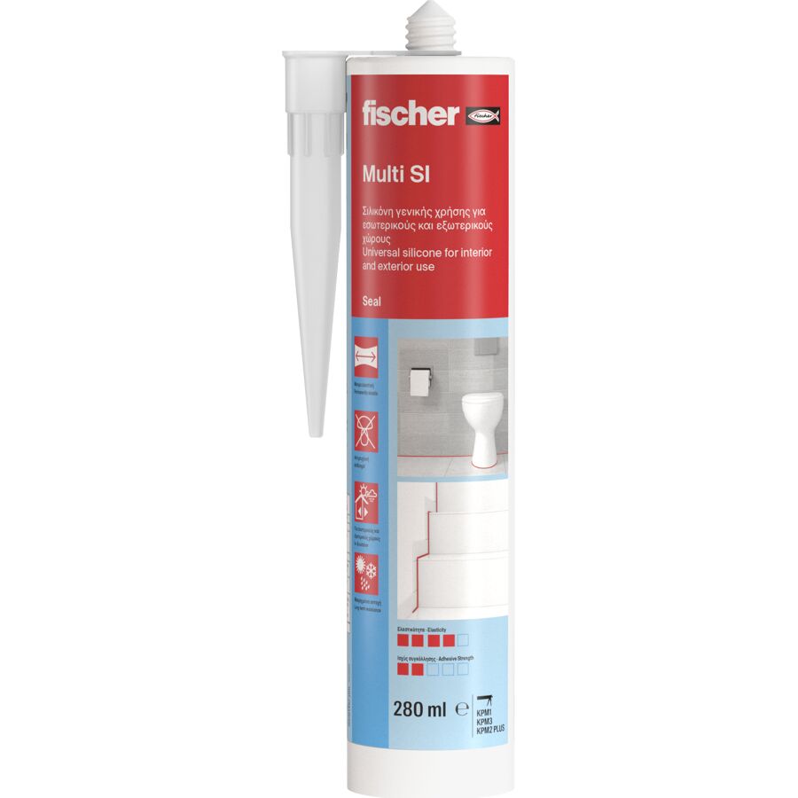 DMS TP Σιλικόνη γενικής χρήσης Διάφανη 280ml