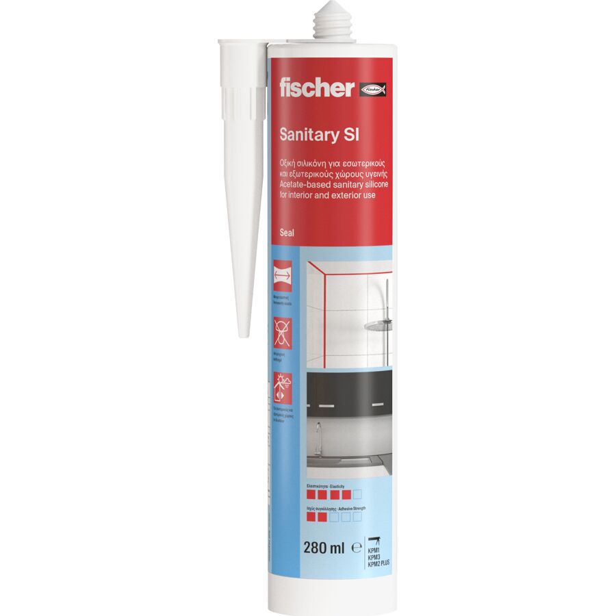 DSSI W Σιλικόνη Υγιεινής Λευκή 280ml