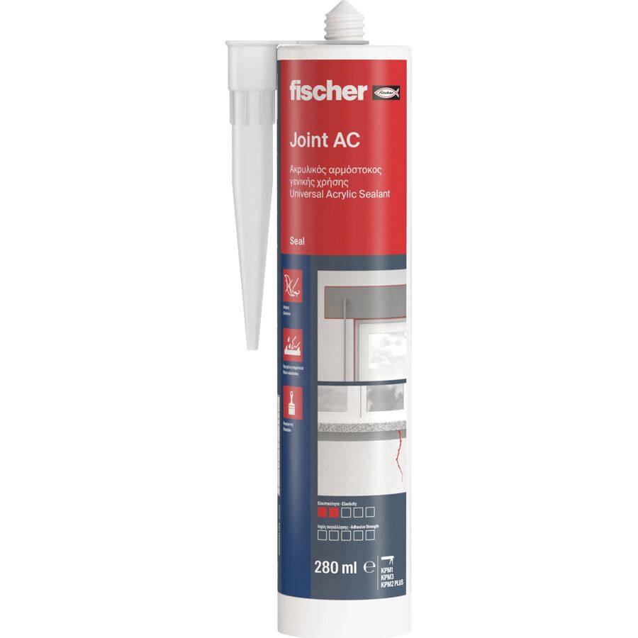 DA W Ακρυλικός Αρμόστοκος Λευκός 280ml