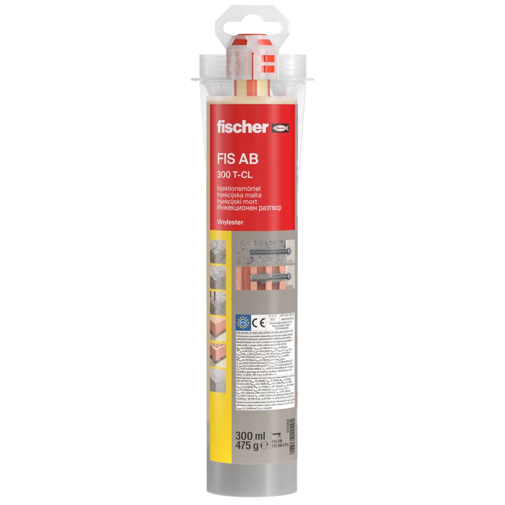 fischer Injection mortar FIS AB 300 T-CL