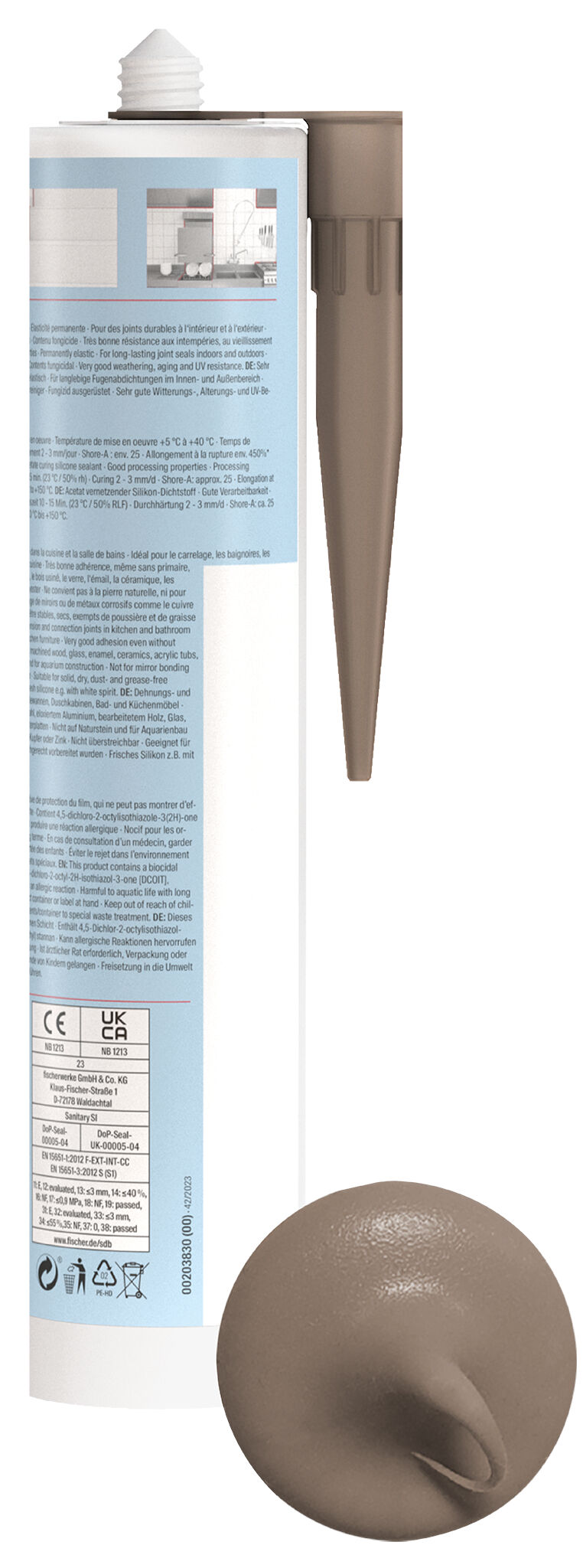 Product Picture: "피셔 위생설비용 실리콘 DSSA MA"