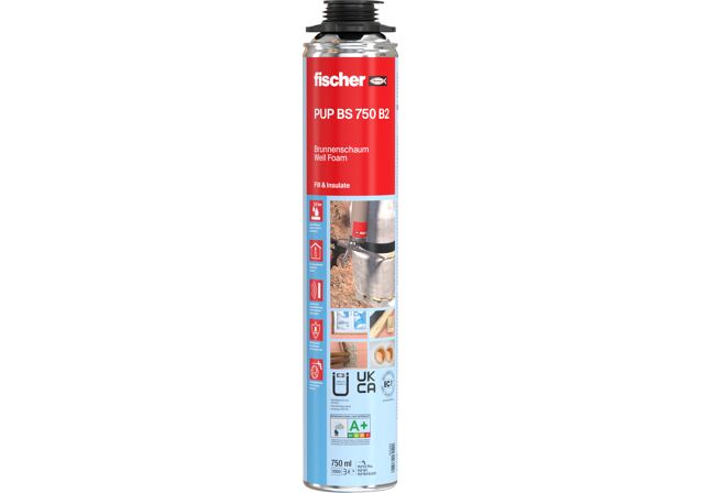 Produktbild: "fischer Brunnenschaum PUP BS 750 B2"