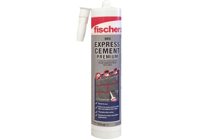 Product Picture: "fischer Express Cement 310 ml grå"