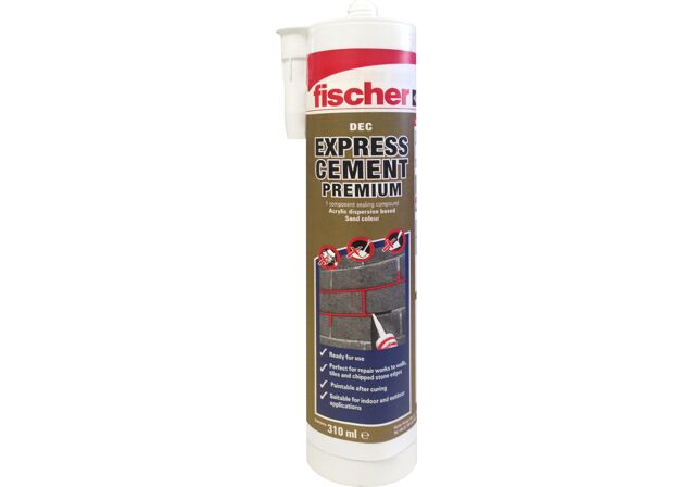Product Picture: "fischer Express Cement 310 ml sand"