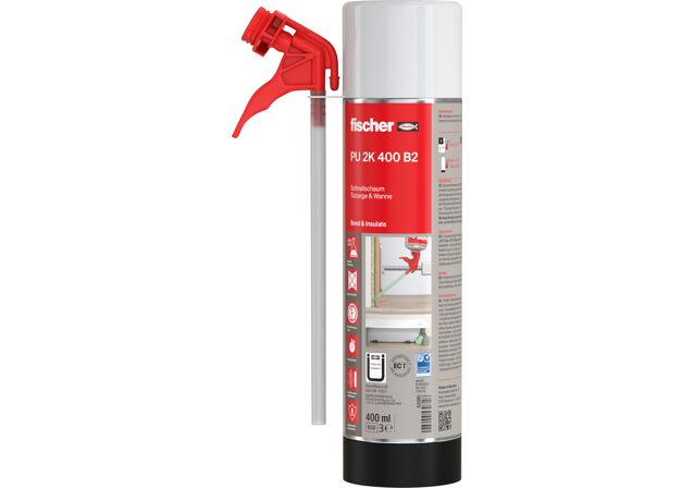 Produktbild: "fischer Schnellschaum PU 2K 400 Premium B2"