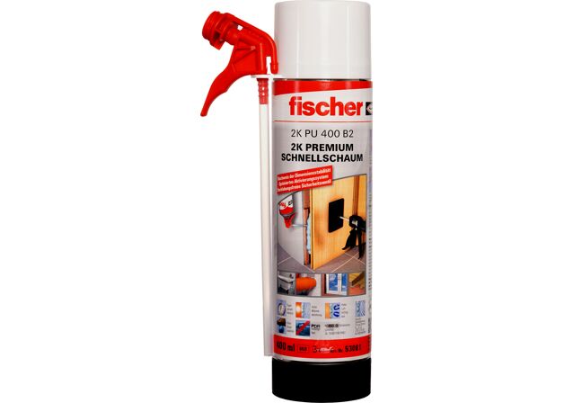 Product Picture: "fischer 2-component rapid foam PU 400 Premium B2"