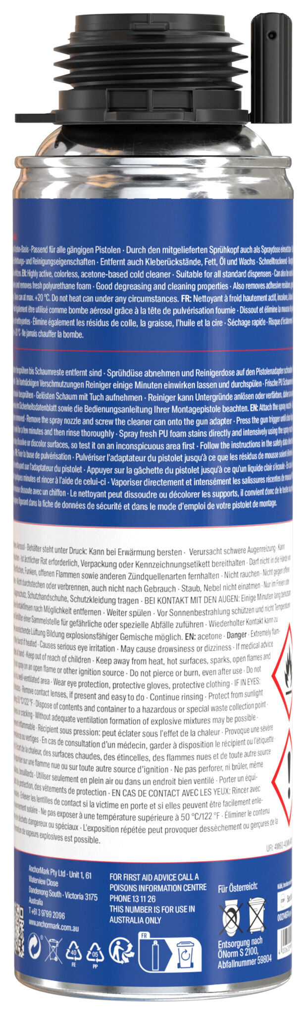 Product Picture: "fischer PU-cleaner PUR 500"