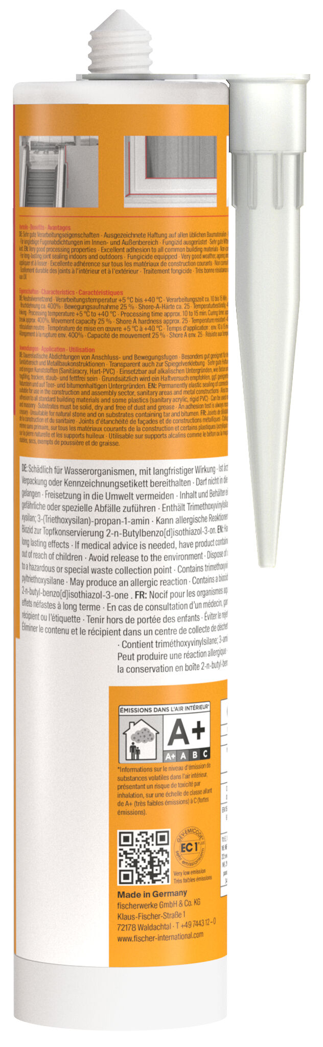 Packaging: "피셔 프리미엄 건축용 실리콘 DBSA W"