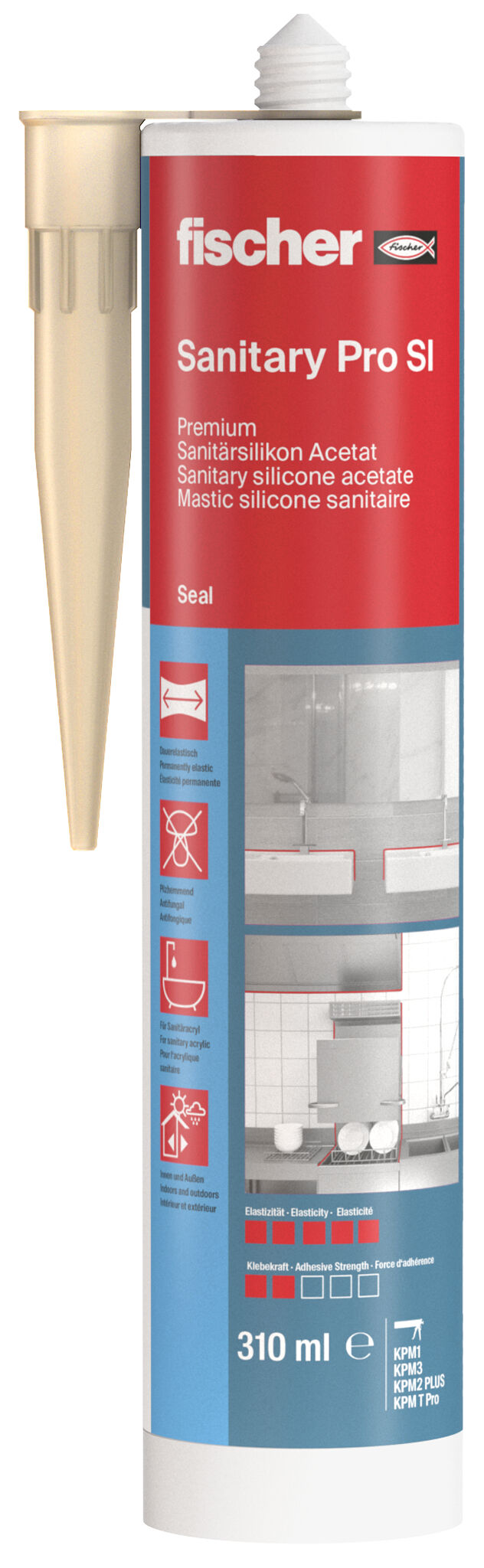 Packaging: "피셔 위생설비용 실리콘 DSSA BG"