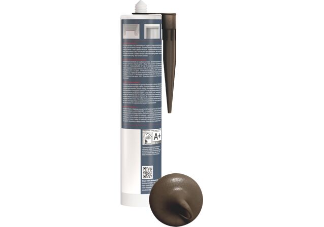 Produktbild: "fischer Universal Acryl Dichtstoff Multi AC braun 310 ml"