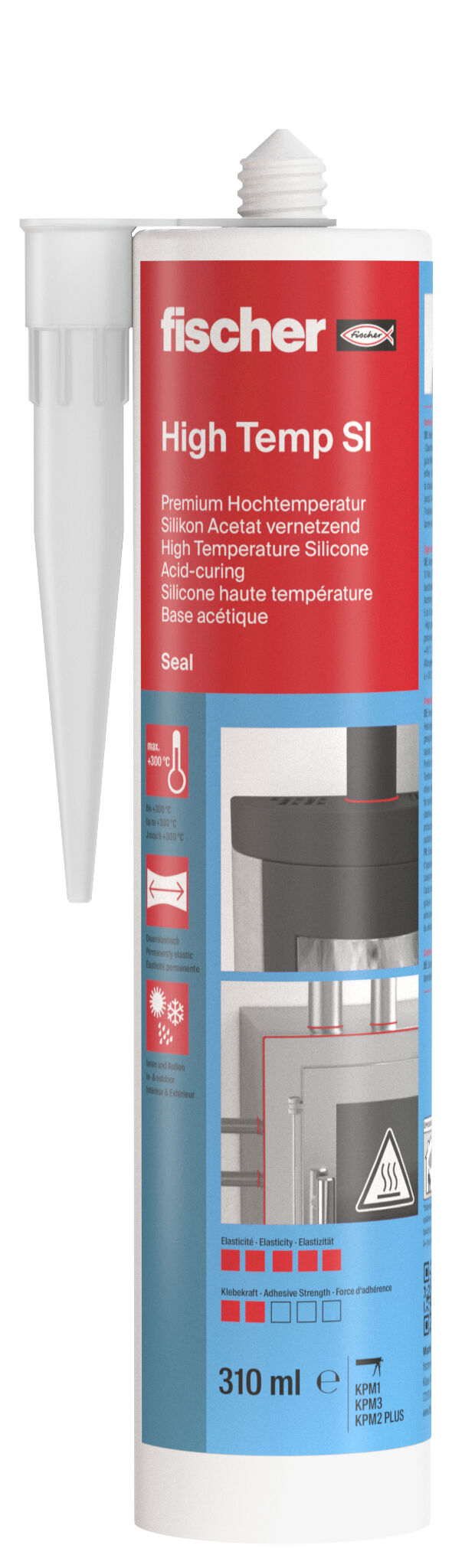 High temperature silicone acid-curing High Temp SI