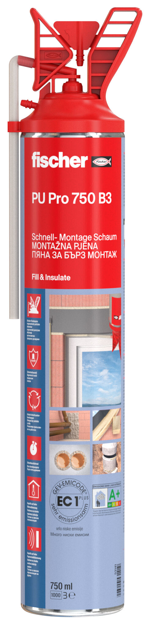 Product Picture: "Rapid installation foam PU Pro 750 B3"